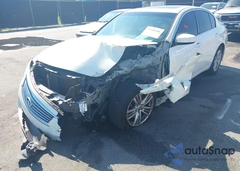 2013 Infiniti G37 from USA, damaged, VIN JN1CV6AR2DM761967